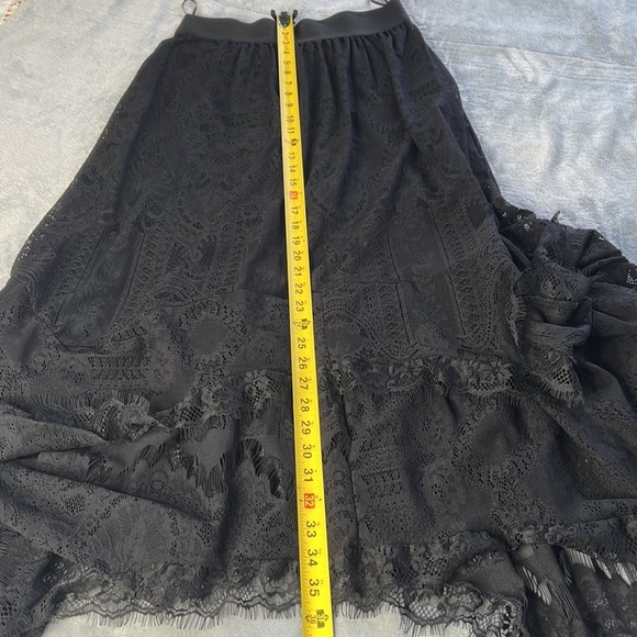 🎯Killstar Morte Mistress Maxi Skirt Black Size Medium - Picture 14 of 15